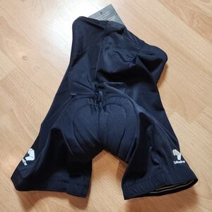 NWT Bellwether Padded Black Cycling Shorts Women's‎ Size Small Vintage